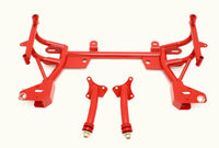 Thumbnail for BMR 93-02 F-Body K-Member w/ Turbo SBC/BBC Motor Mounts and STD. Rack Mounts - Red