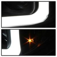 Thumbnail for Spyder 08-13 Toyota Sequoia Projector Headlights - Light Bar DRL - Black PRO-YD-TTU07V2-LB-BK