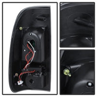 Thumbnail for Xtune Ford Super Duty 08-15 LED Tail Lights Black ALT-JH-FS08-LED-BK