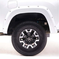 Thumbnail for EGR 14+ Chev Silverado 6-8ft Bed Bolt-On Look Color Match Fender Flares - Set - Summit White