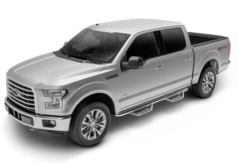 N-Fab Podium SS 16-17 Toyota Tacoma Double Cab - Polished Stainless - 3in