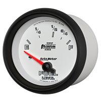 Thumbnail for Autometer Phantom II 2-5/8in / 73 Ohms Empty - 10 Ohms Full Electrical Fuel Level Gauge