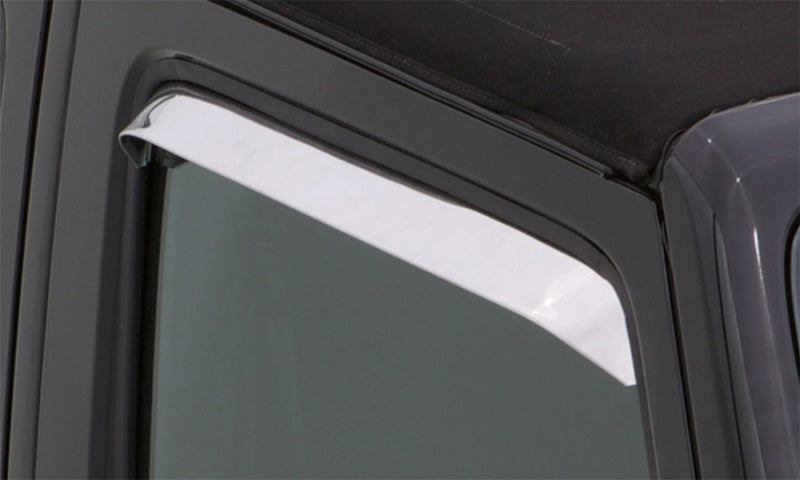 AVS 68-79 Volkswagen Transporter Ventshade Window Deflectors 2pc - Stainless