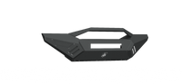 Thumbnail for Road Armor 18-20 Jeep Wrangler JL Spartan Front Bumper Bolt-on w/Pre-Runner Guard - Tex Blk