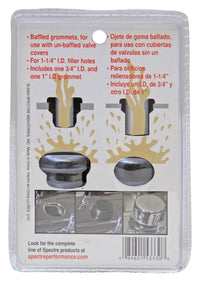 Thumbnail for Spectre Valve Cover Grommets - Baffled (For Covers w/1-1/4in. Filler-Breather Holes)