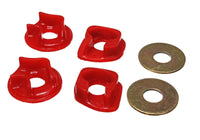 Thumbnail for Energy Suspension 88-91 Honda Civic Red Motor Mount Inserts (Manual Transmission) (2 Torque Position