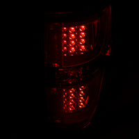 Thumbnail for ANZO 2009-2013 Ford F-150 LED Taillights Red/Clear