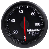 Thumbnail for Autometer Airdrive 2-1/6in Oil Pressure Gauge 0-100 PSI - Black