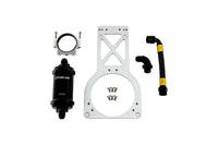 Thumbnail for Fuelab Fuel Surge Upgrade Filter Kit (Bracket/Hardware/Hose Assembly/90 Degree Fitting) - 235mm