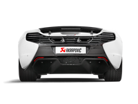 Thumbnail for Akrapovic 14-17 McLaren 650S/650S Spyder Slip-On Line (Titanium) w/ Carbon Tips