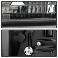 Thumbnail for Spyder 07-14 Chevy Suburban/1500/2500/Tahoe V2 Projector Headlights Blk PRO-YD-CSUB07V2-DRL-BK