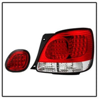 Thumbnail for Spyder Lexus GS 300/400 98-05 LED Tail Lights Red Clear ALT-YD-LGS98-LED-RC