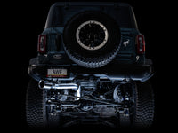 Thumbnail for AWE Tuning 2021+ Ford Bronco 0FG Single Rear Exit Exhaust w/Chrome Silver Tip & Bash Guard