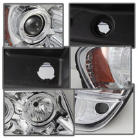 Thumbnail for Spyder Jeep Grand Cherokee 99-04 Projector Headlights LED Halo LED Chrm - PRO-YD-JGC99-HL-C