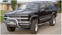 Thumbnail for Bushwacker 97-99 Chevy Tahoe Extend-A-Fender Style Flares 4pc 4-Door Only - Black