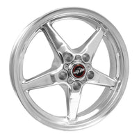 Thumbnail for Race Star 92 Drag Star 17x4.50 5x4.75bc 2.25bs Direct Drill Polished Wheel