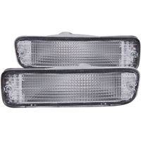 Thumbnail for ANZO 1995-1997 Toyota Tacoma Euro Parking Lights Chrome