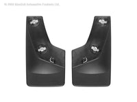 Thumbnail for WeatherTech 07-13 Chevrolet Silverado No Drill Mudflaps - Black