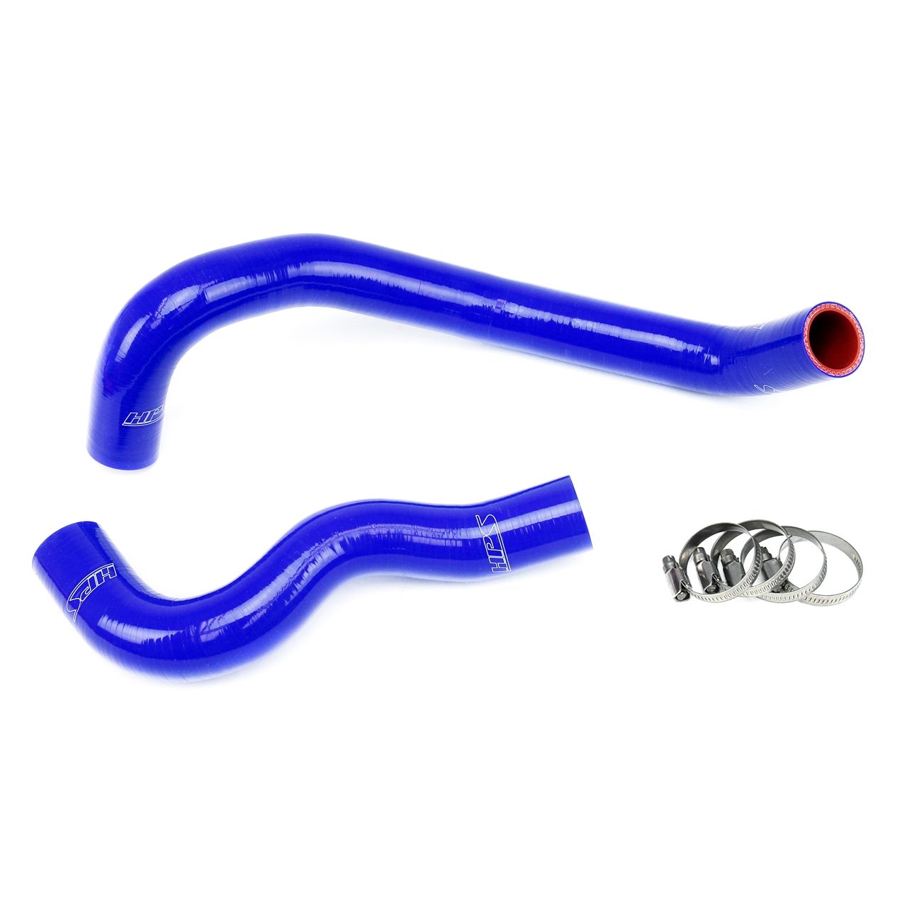 HPS Reinforced Blue Silicone Radiator Hose Kit Coolant for Nissan 07-08 350Z VQ35HR