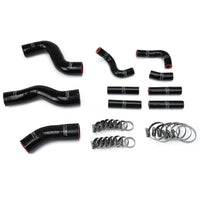 Thumbnail for HPS Black Reinforced Silicone Radiator + Pesky Heater Hose Kit 1FZ-FE for Lexus 96-97 LX450 FJ80 4.5L I6 without rear heater
