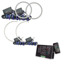 Thumbnail for Oracle Infiniti G37 Coupe 08-10 Halo Kit - ColorSHIFT w/ 2.0 Controller SEE WARRANTY