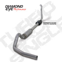 Thumbnail for Diamond Eye KIT 4in TB SGL AL: 94-97 FORD 7.3L F250/F350 PWRSTROKE NFS W/ CARB EQUIV STDS