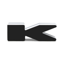 Thumbnail for ORACLE Lighting Universal Illuminated LED Letter Badges - Matte Blk Surface Finish - K SEE WARRANTY