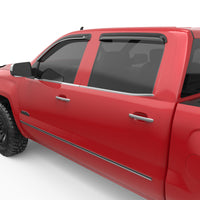 Thumbnail for EGR 14+ Chev Silverado Ext Cab Tape-On Window Visors - Set of 4