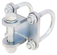 Thumbnail for RockJock JL/JT Steering Stabilizer Shock Bracket Kit Fits 1 5/8in 42mm Rods Stock Stabilizer Shock