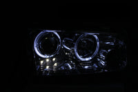 Thumbnail for ANZO 2006-2010 Dodge Charger Projector Headlights w/ Halo Chrome