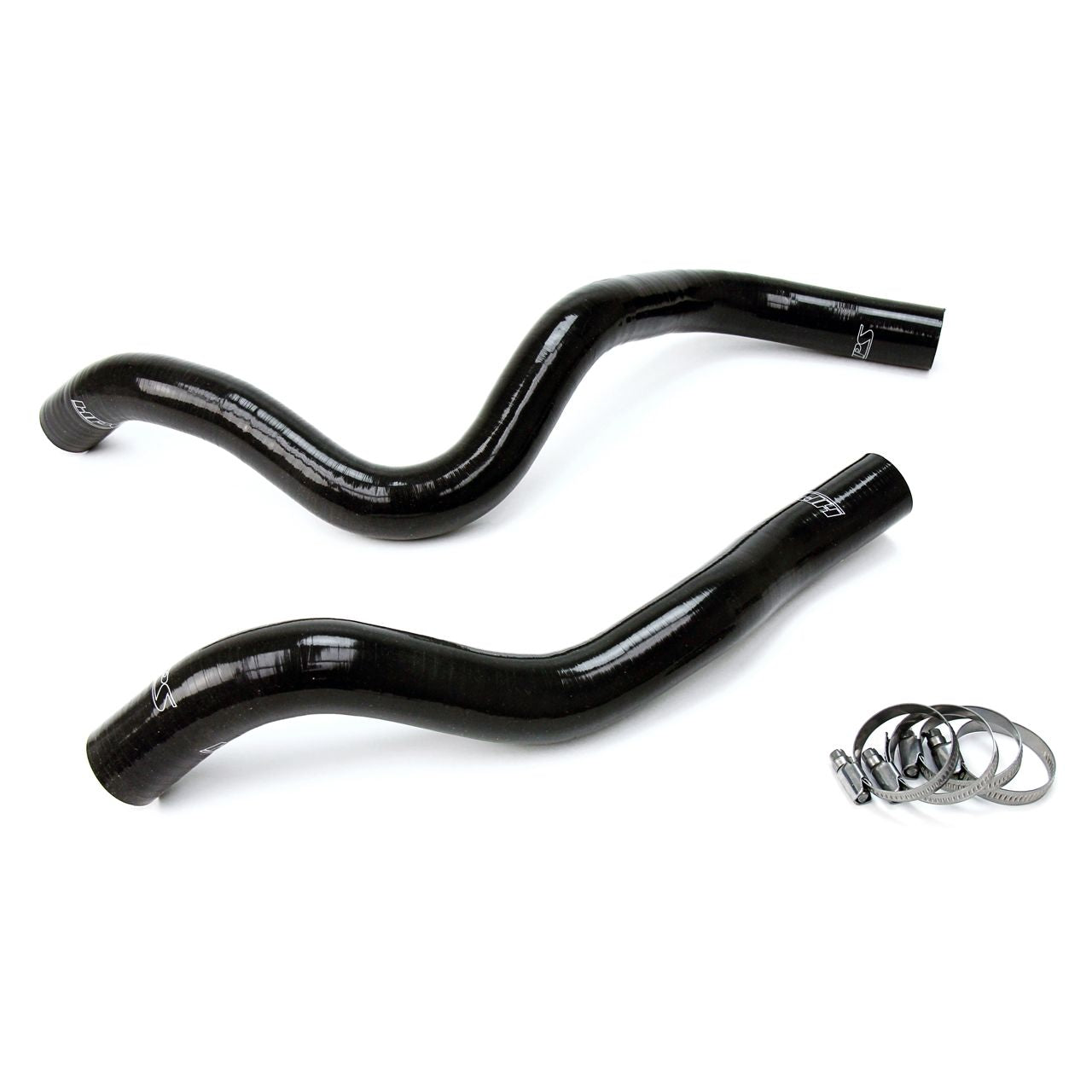 HPS Black Reinforced Silicone Radiator Hose Kit Coolant for Honda 17-18 Ridgeline 3.5L V6