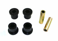Thumbnail for Whiteline Plus 97-05 Nissan Frontier D22 2WD Rear Spring Eye and Shackle Bushing