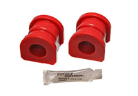 Thumbnail for Energy Suspension 89-97 Ford Thunderbird / 89-97 Cougar Red 1-1/16in Front Sway Bar Bushing Set