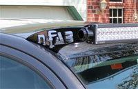 Thumbnail for N-Fab Roof Mounts 09-17 Dodge Ram 2500/3500 10-14 1500 - Gloss Black - 49 Series