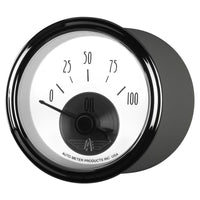 Thumbnail for Autometer Prestige Series Pearl 2-1/16in 100PSI Electronic Oil Pressure Gauge
