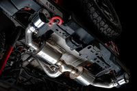 Thumbnail for AWE Tuning 2018+ Jeep Wrangler JL/JLU Tread Edition Axle-Back Dual Exhaust - Chrome Silver Tips