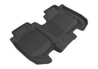 Thumbnail for 3D MAXpider 2016-2020 Honda Hr-V Kagu 2nd Row Floormats - Black