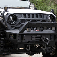 Thumbnail for Go Rhino Xplor Blackout Series Cube LED Flood Light Kit (Surface/Threaded Stud Mnt) 3x3 - Blk (Pair)