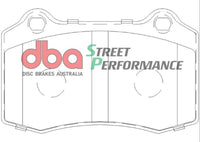 Thumbnail for DBA 92-02 Dodge Viper Front SP Performance Brake Pads