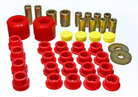 Thumbnail for Energy Suspension 10 Chevy Camaro Red Rear End Control Arm Bushing Set