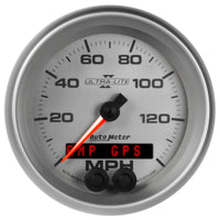 Thumbnail for Autometer Ultra-Lite II 3-3/8in 0-140MPH In-Dash Electronic GPS Programmable Speedometer