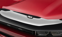 Thumbnail for AVS 16-18 Nissan Titan XD High Profile Bugflector II Hood Shield - Smoke