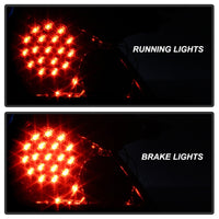 Thumbnail for Spyder Nissan 350Z 03-05 LED Tail Lights Smoke ALT-YD-N350Z02-LED-SM