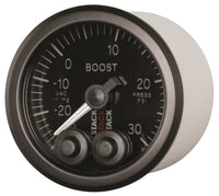 Thumbnail for Autometer Stack Instruments 52mm -30INHG To +30PSI Pro Control Boost Pressure Gauge - Black