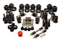 Thumbnail for Energy Suspension 88-98 Chevy/GMC 2WD 1/2, 3/4, 1 Ton PickUp Black Hyper-flex Master Bushing Set
