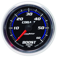 Thumbnail for Autometer Cobalt 52mm 0-60 PSi Boost Gauge