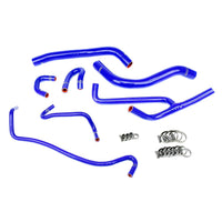 Thumbnail for HPS Blue Reinforced Silicone Radiator and Heater Hose Kit Coolant for Ford 2015-2017 Mustang 3.7L V6