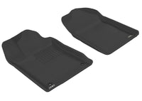Thumbnail for 3D MAXpider 2005-2012 Toyota Avalon Kagu 1st Row Floormat - Black