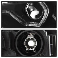 Thumbnail for Spyder 12-14 BMW F30 3 Series 4DR Projector Headlights - LED DRL - Black (PRO-YD-BMWF3012-DRL-BK)