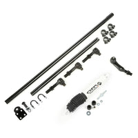 Thumbnail for Rugged Ridge HD Steering Kit W/ Damper 84-06 Jeep XJ ZJ TJ